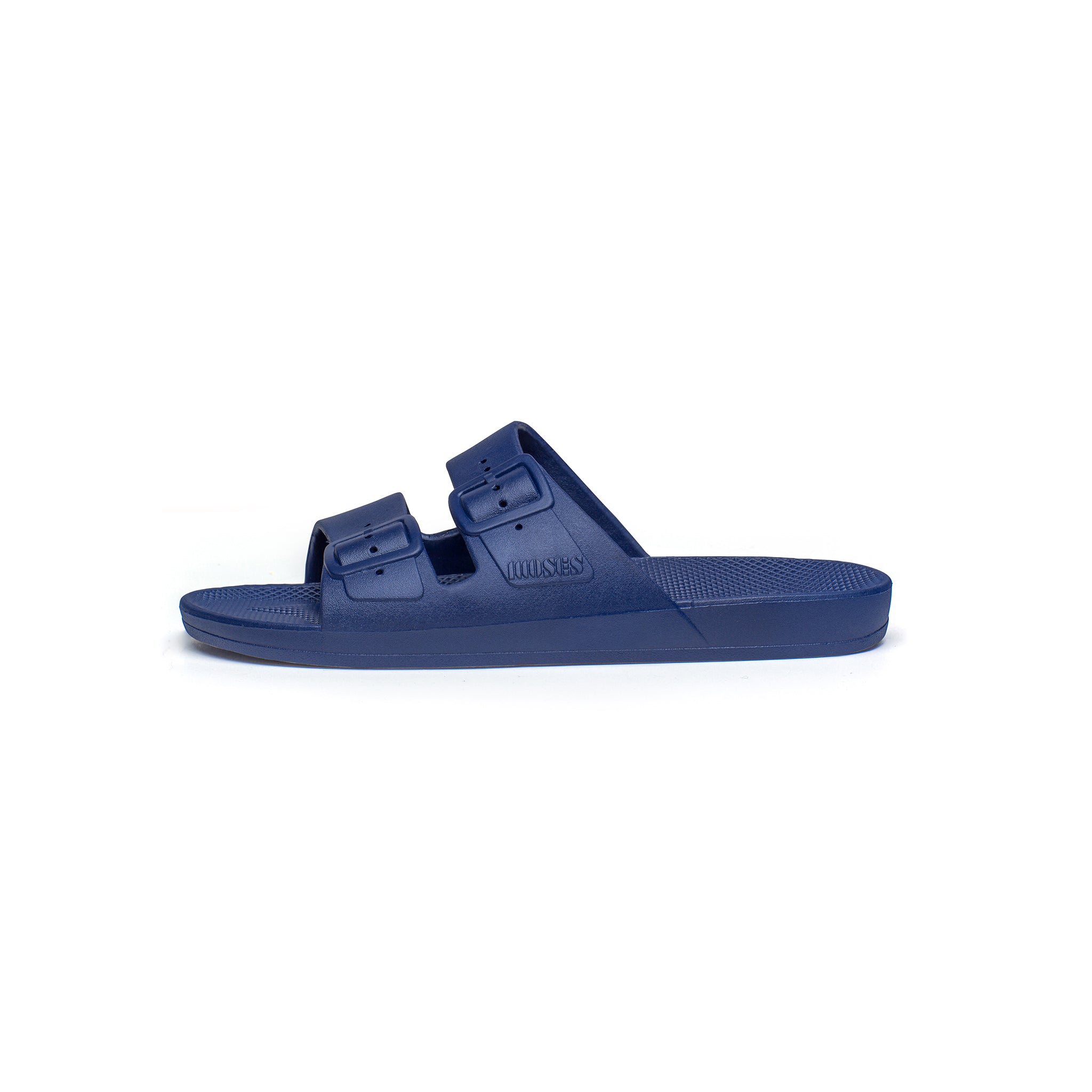 Moses Just Chill Men\'s Double-Strap Slide Sandals in Plum, size 45 Amazon.com | Freedom Moses Women main image 2