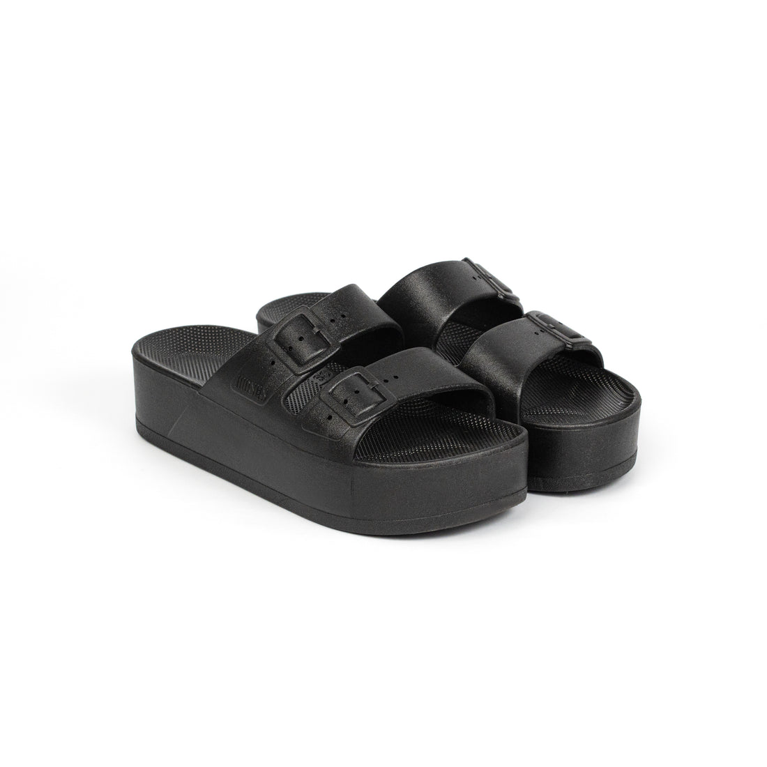 HIGH BLACK Slides – Freedom Moses