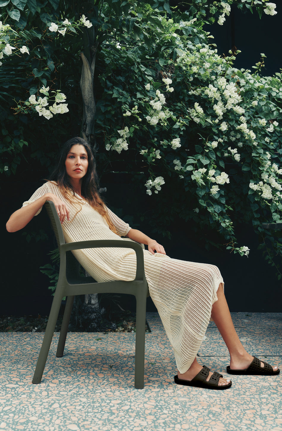 PAZ BLACK Slides – Freedom Moses